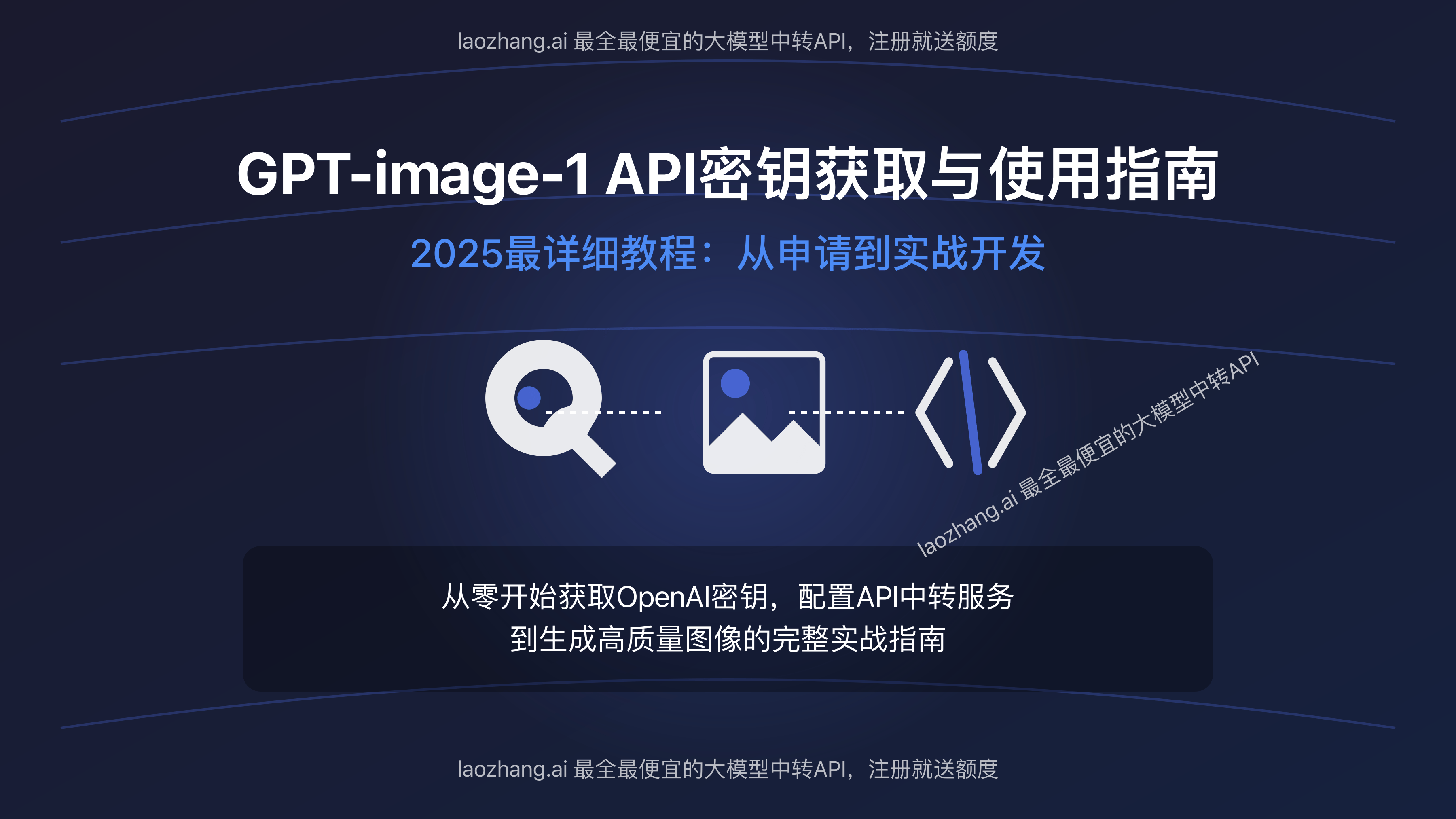 GPT-image-1 API密钥获取与使用指南